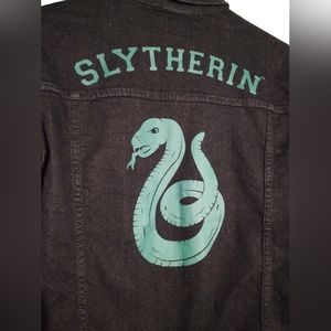 Official Harry Potter Denim Jacket Slytherin - Size Medium